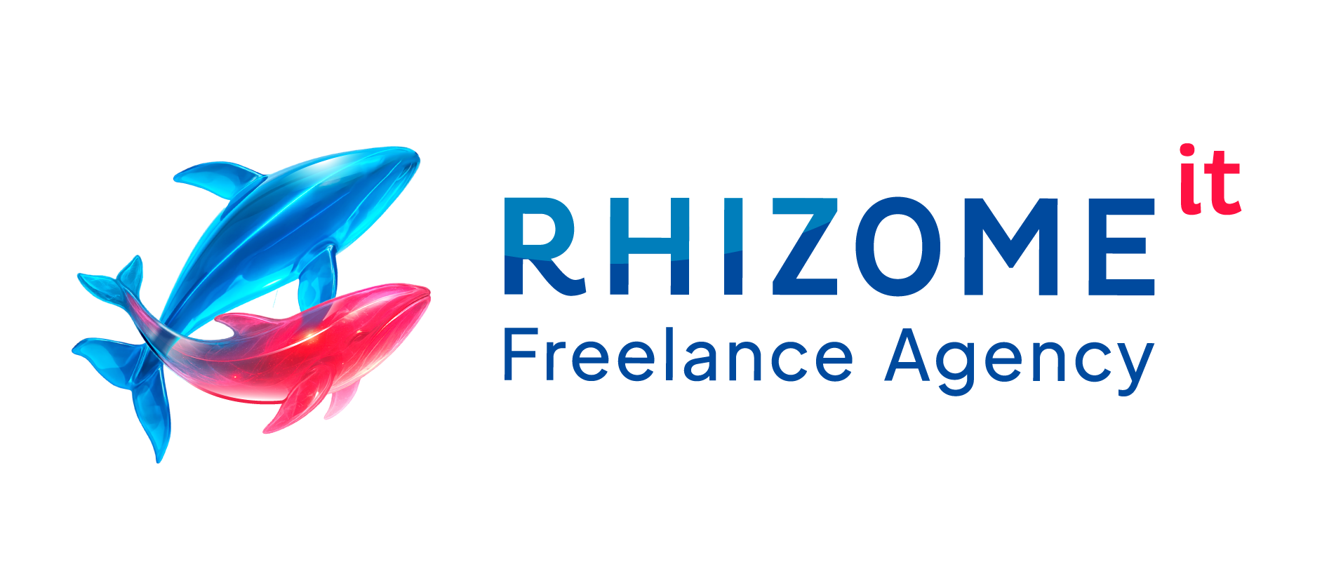 Logo Rhizome IT — Signature agrandie