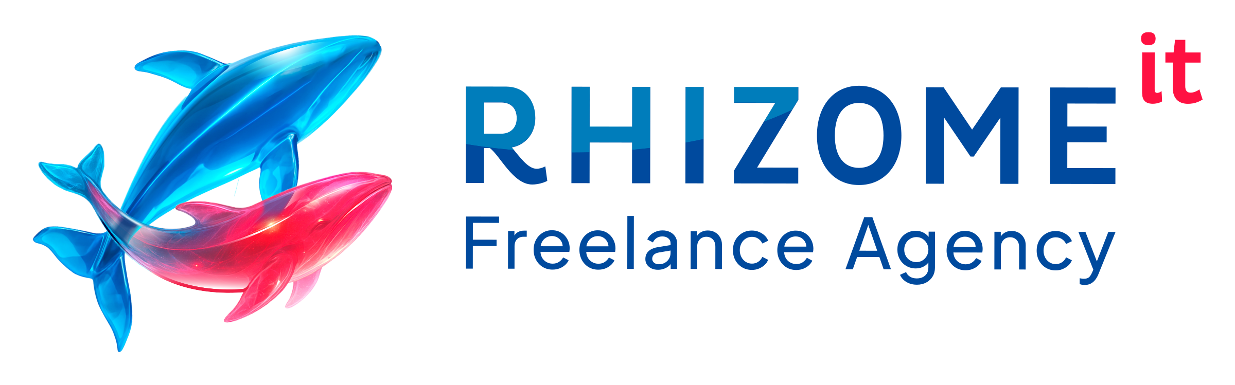 Logo Rhizome IT — Horizontal · couleur
